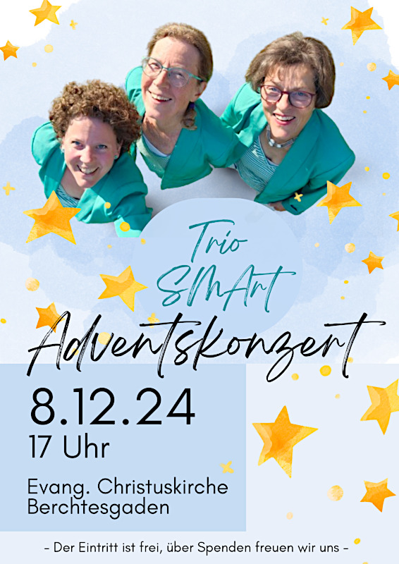 Einladung zum Adventskonzert von TroSMart