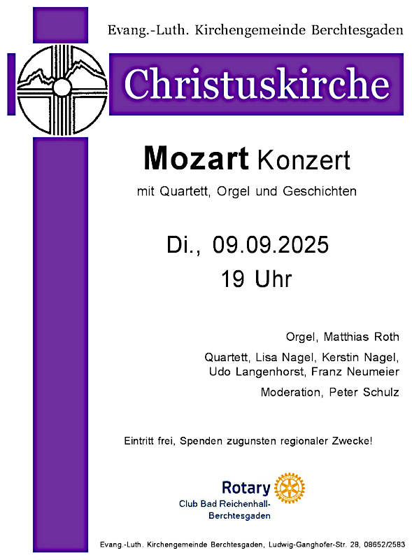 Einladung zum Konzert