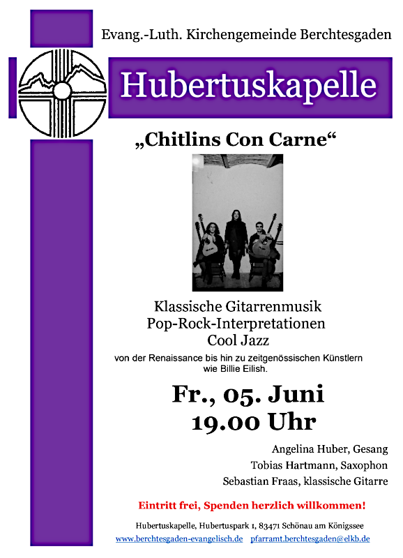Einladung zum Konzert von Chtilins con carne