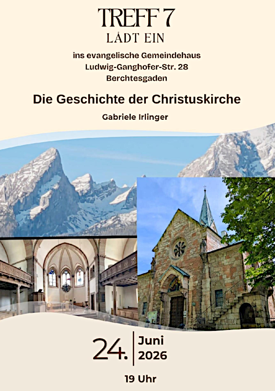 Einladung zu Treff 7 (Christuskirche)