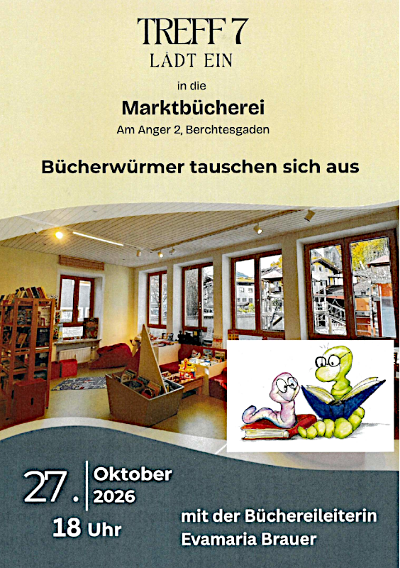 Einladung zum Büchereibesuch